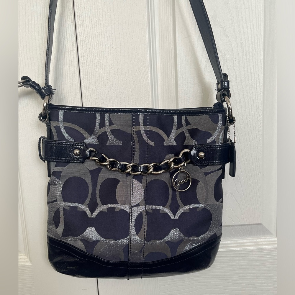 Coach Vintage Navy blue Shoulder and crossbody Bag